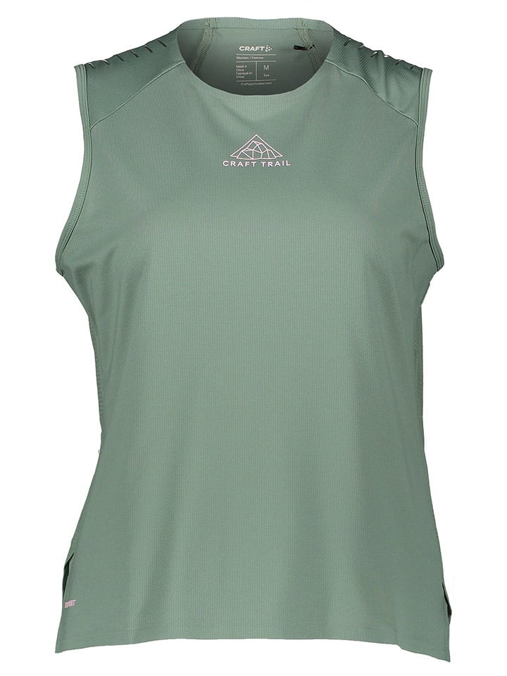 

Craft Беговая майка "Pro Trail" цвета шалфея