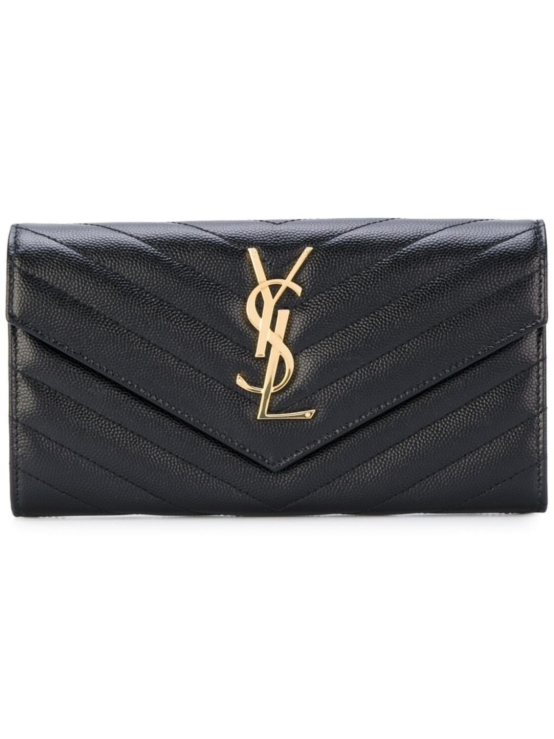 

Saint Laurent кошелек Monogram, черный