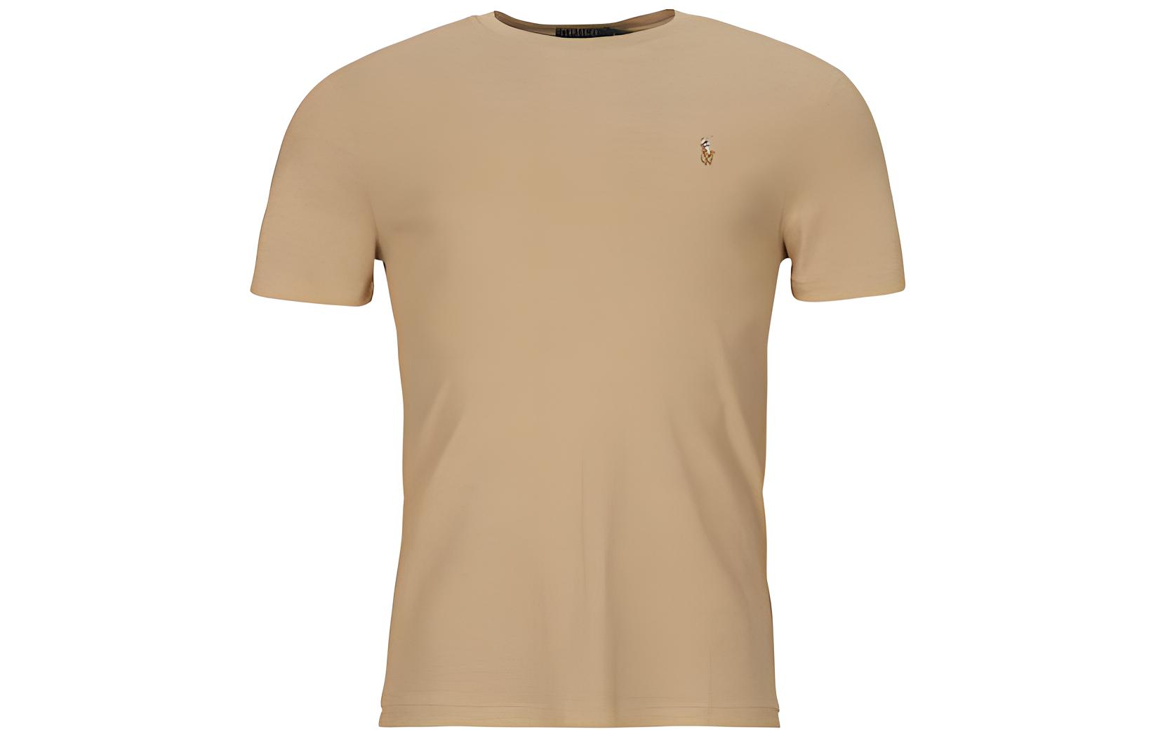 

Polo Ralph Lauren Polo Pony embroidered Cotton T shirt, Красный, Polo Ralph Lauren Polo Pony embroidered Cotton T shirt