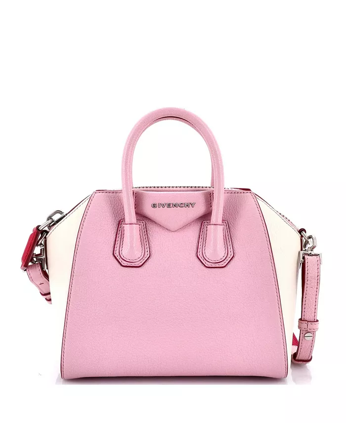 

Мини-сумка Antigona из кожи Pre-Owned Givenchy, розовый