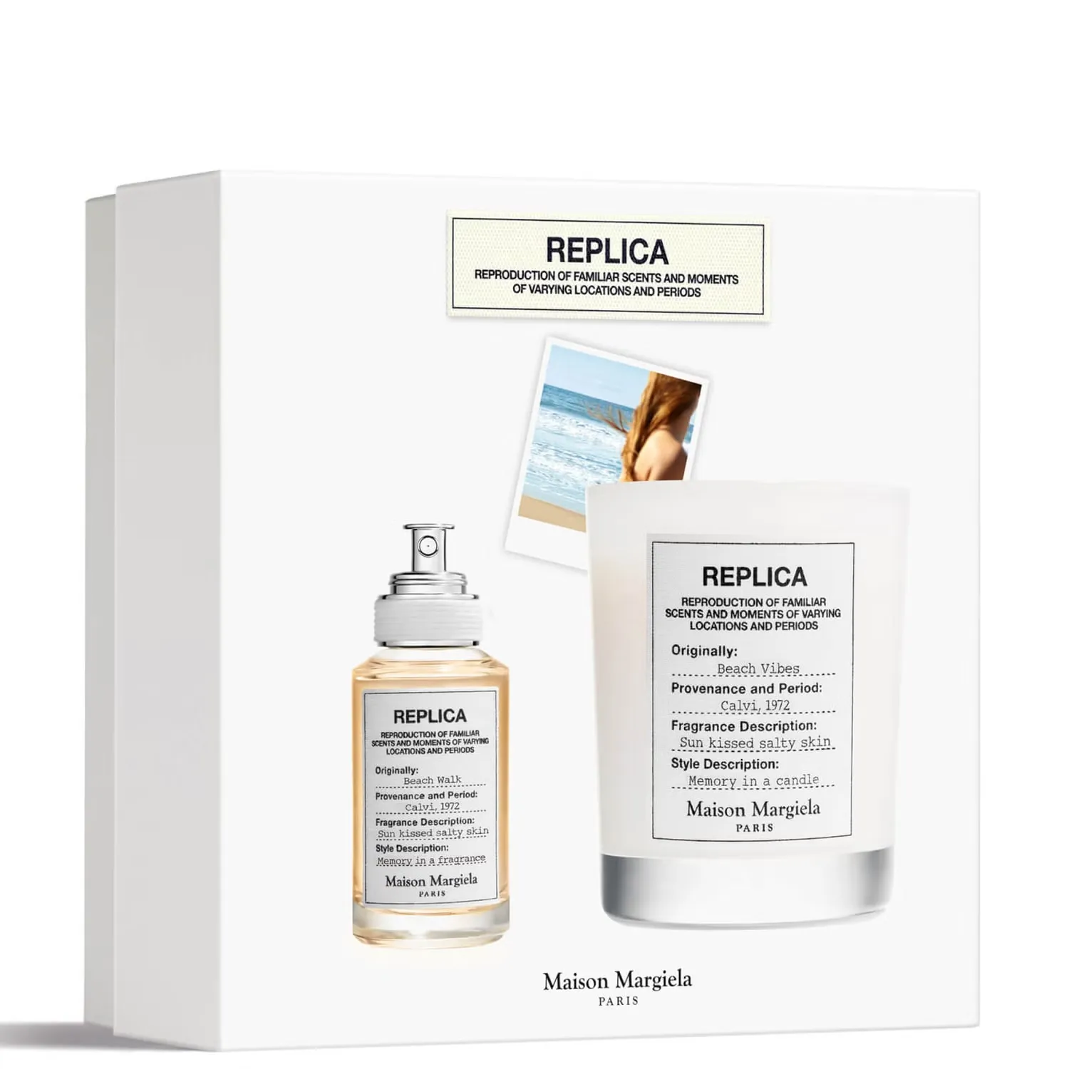

Replica Beach Walk 30 мл и набор свечей Maison Margiela
