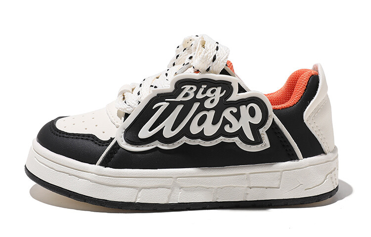 Кроссовки BIG WASP Kids Skateboarding Shoes Kids Low-top, бежевый — фото 2