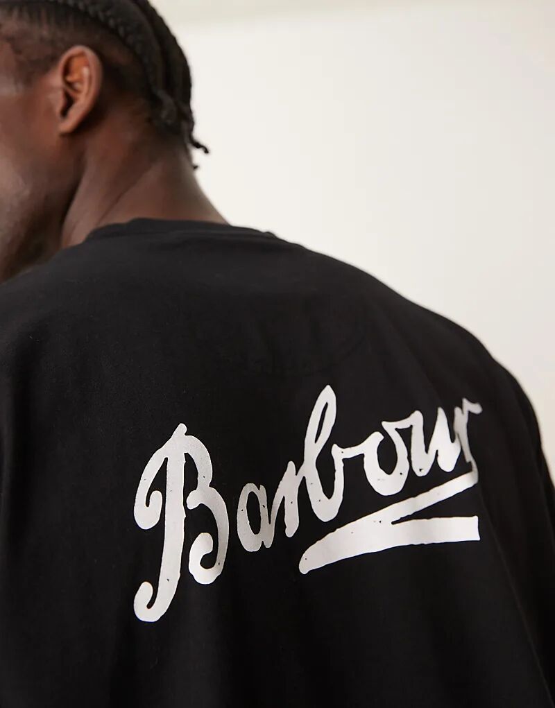 

Футболка с графическим принтом Bowery OS Barbour