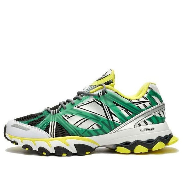 

Кроссовки dmx trail shadow 'clover green' Reebok, белый