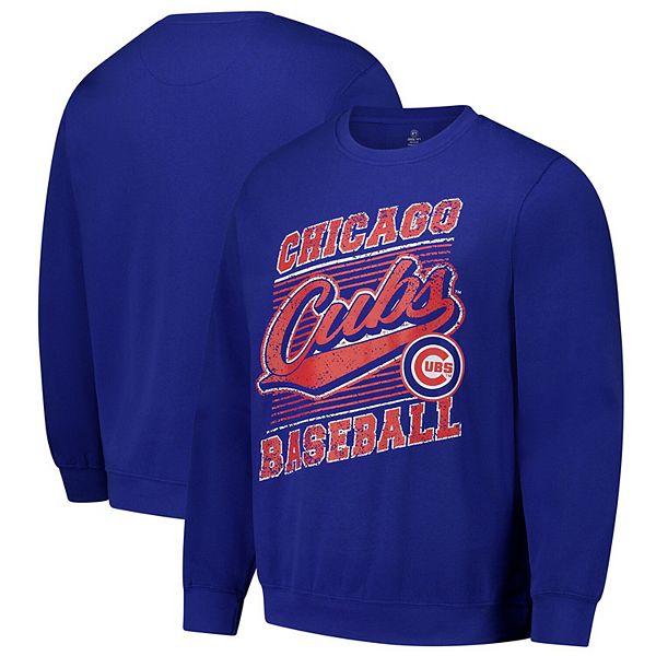 

Мужской свитшот Royal Chicago Cubs Stitches