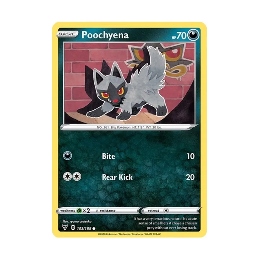 

CCG Пучиена (К) # 103/185, Pokemon - SWSH04 - Vivid Voltage - Singles