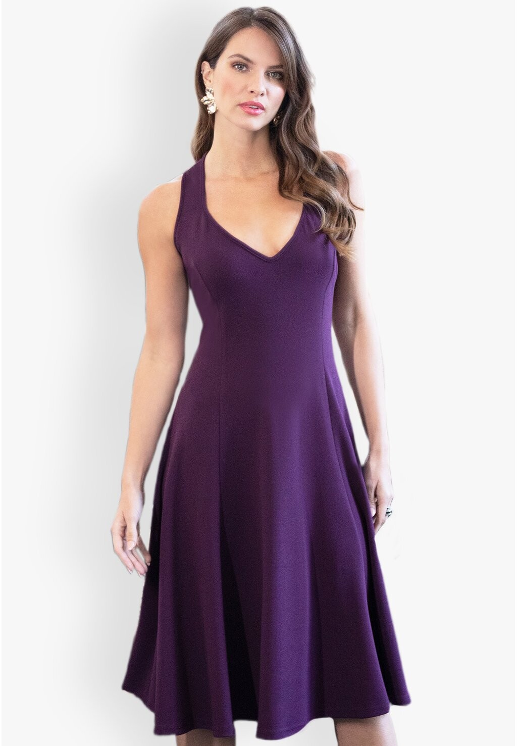 

Летнее платье Sleeveless HotSquash, чернослив