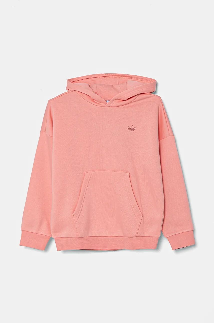 Детская толстовка с капюшоном adidas Originals, розовый — фото 3