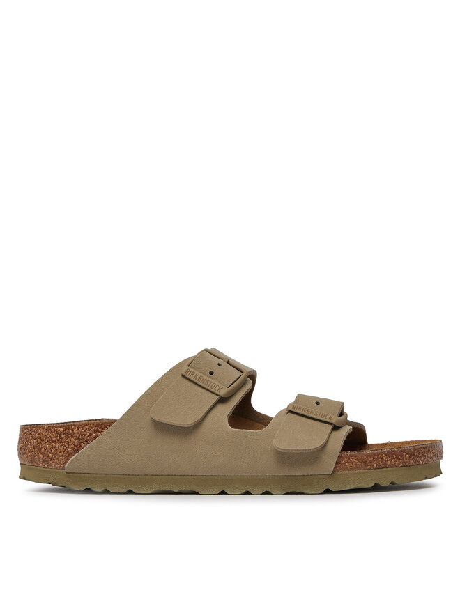 Мюли Arizona Birko-Flor 1027697 Birkenstock, хаки