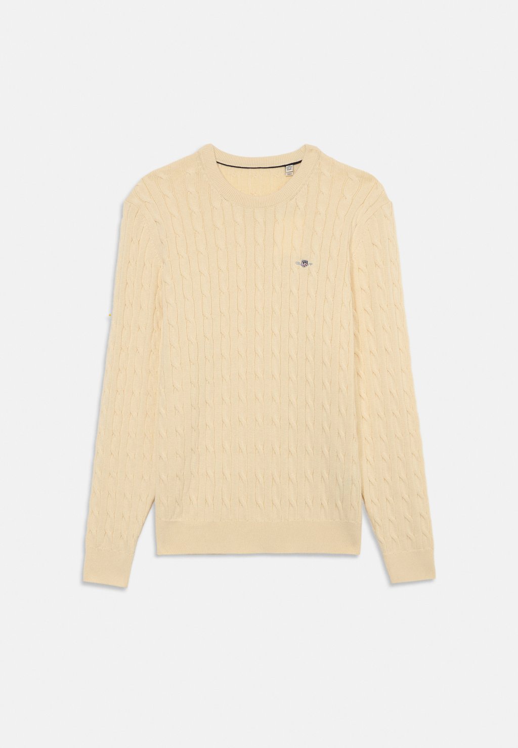

Свитер SHIELD CABLE C NECK UNISEX GANT, слоновая кость