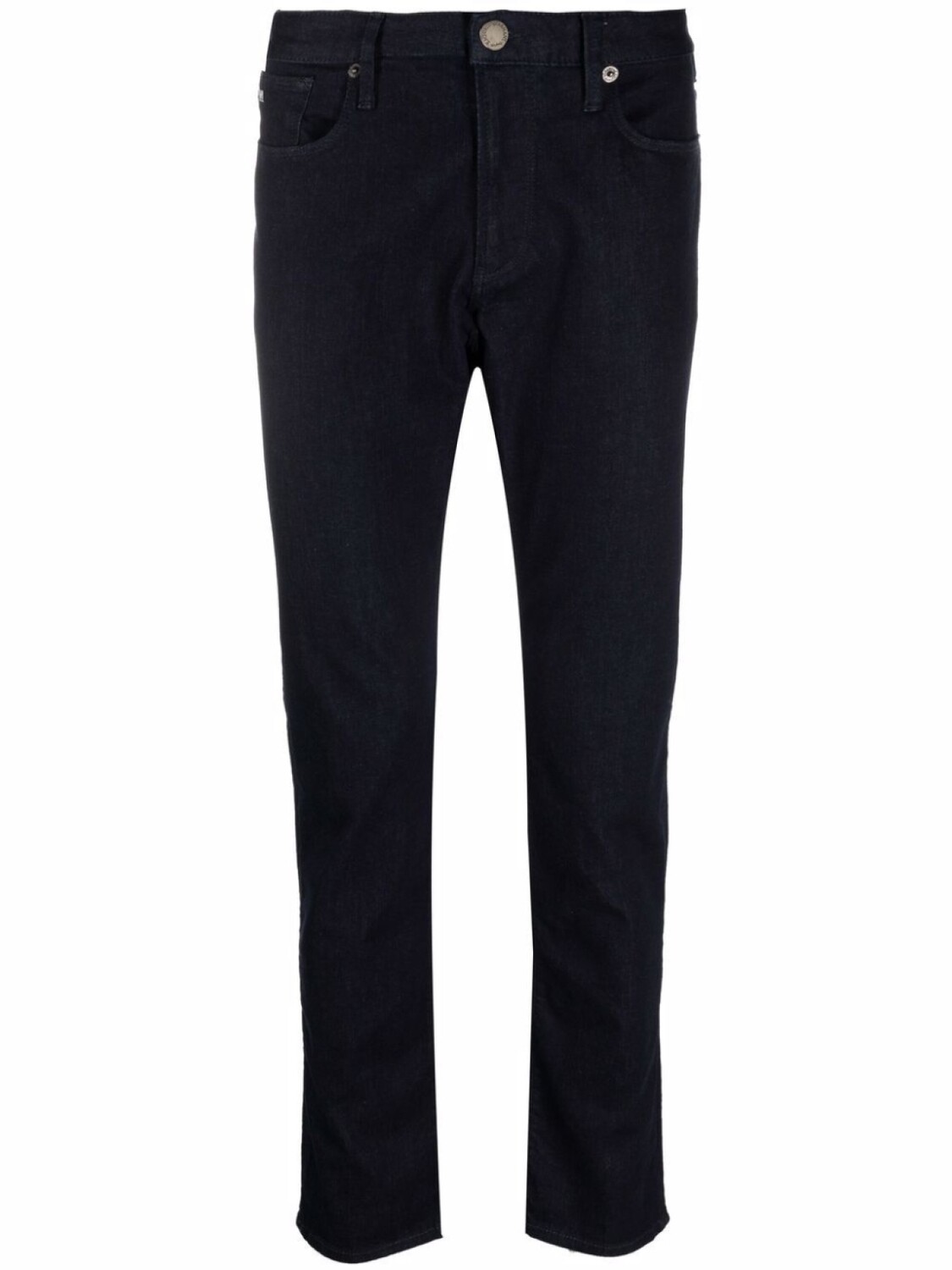 

Джинсы с завышенной талией Emporio Armani, синий