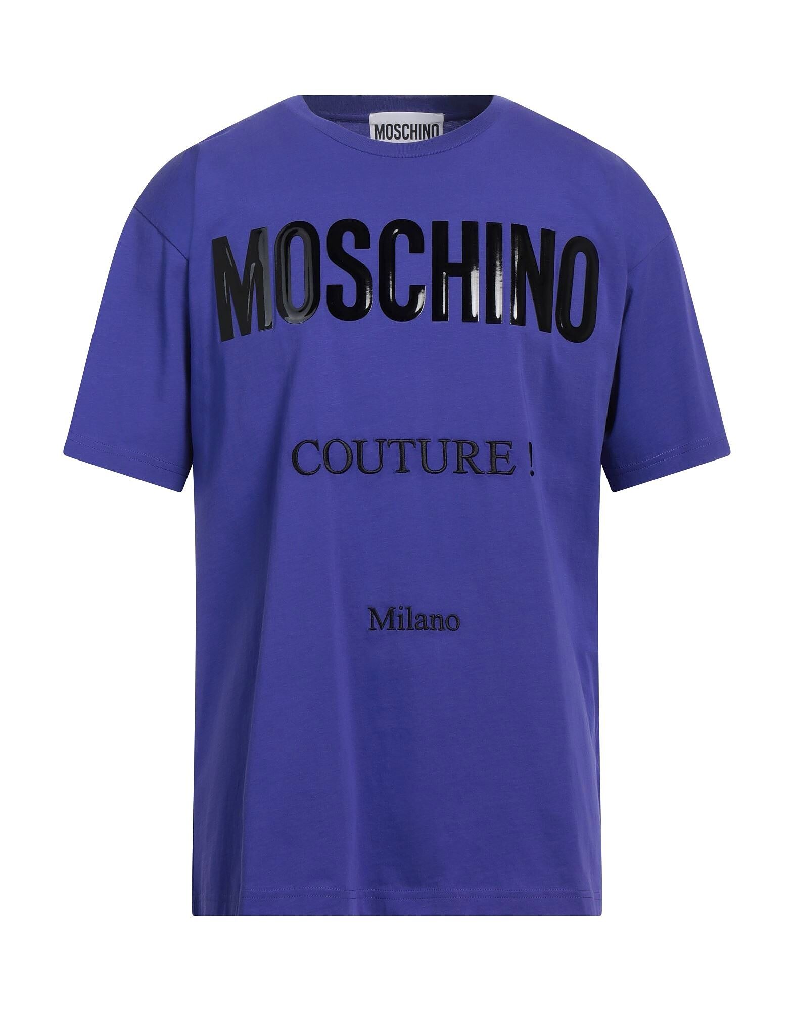 

Футболка Moschino, темно-фиолетовый