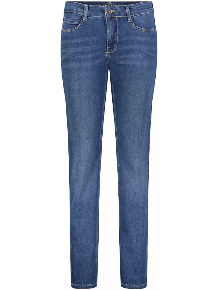 

MAC HOSEN Женские джинсы облегающего кроя синего цвета