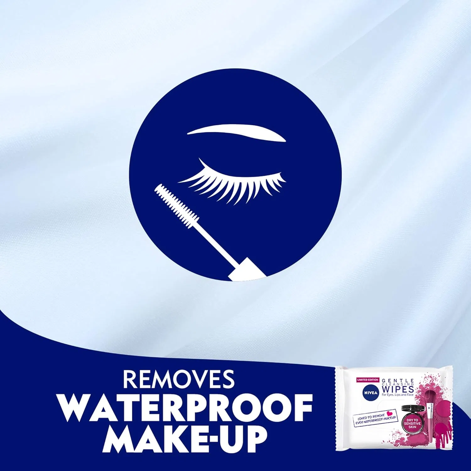 Средство для снятия макияжа Nivea — Салфетки для снятия макияжа Visage Gentle — фото 3
