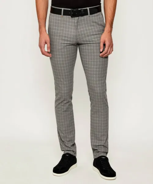 

Брюки чинос Slim fit Boss Orange, серый