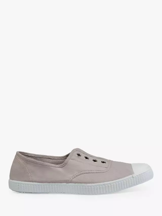 Кроссовки Trotters Adult Hampton Plum Canvas Shoes, цвет putty