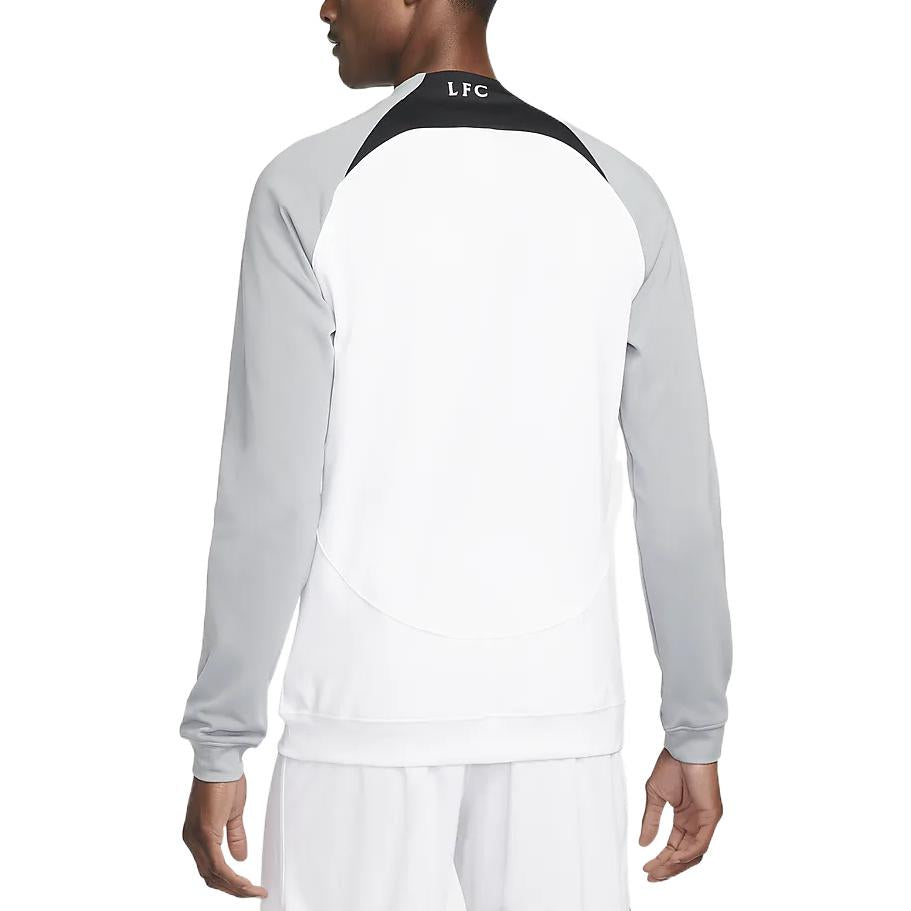 Куртка Nike Liverpool FC Academy Pro Knit Soccer Jacket 'Whtie' DN3080-101, серый — фото 3