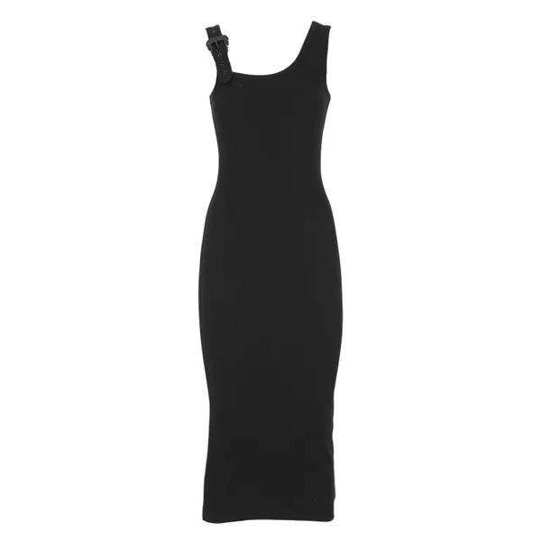 

Платье ribbed dress Versace Jeans Couture, черный