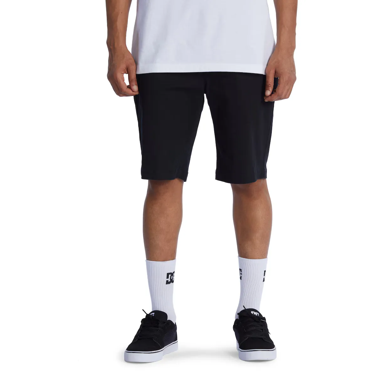 

Мужские рабочие расслабленные туфли DC Шорты DC Shoes, чёрный