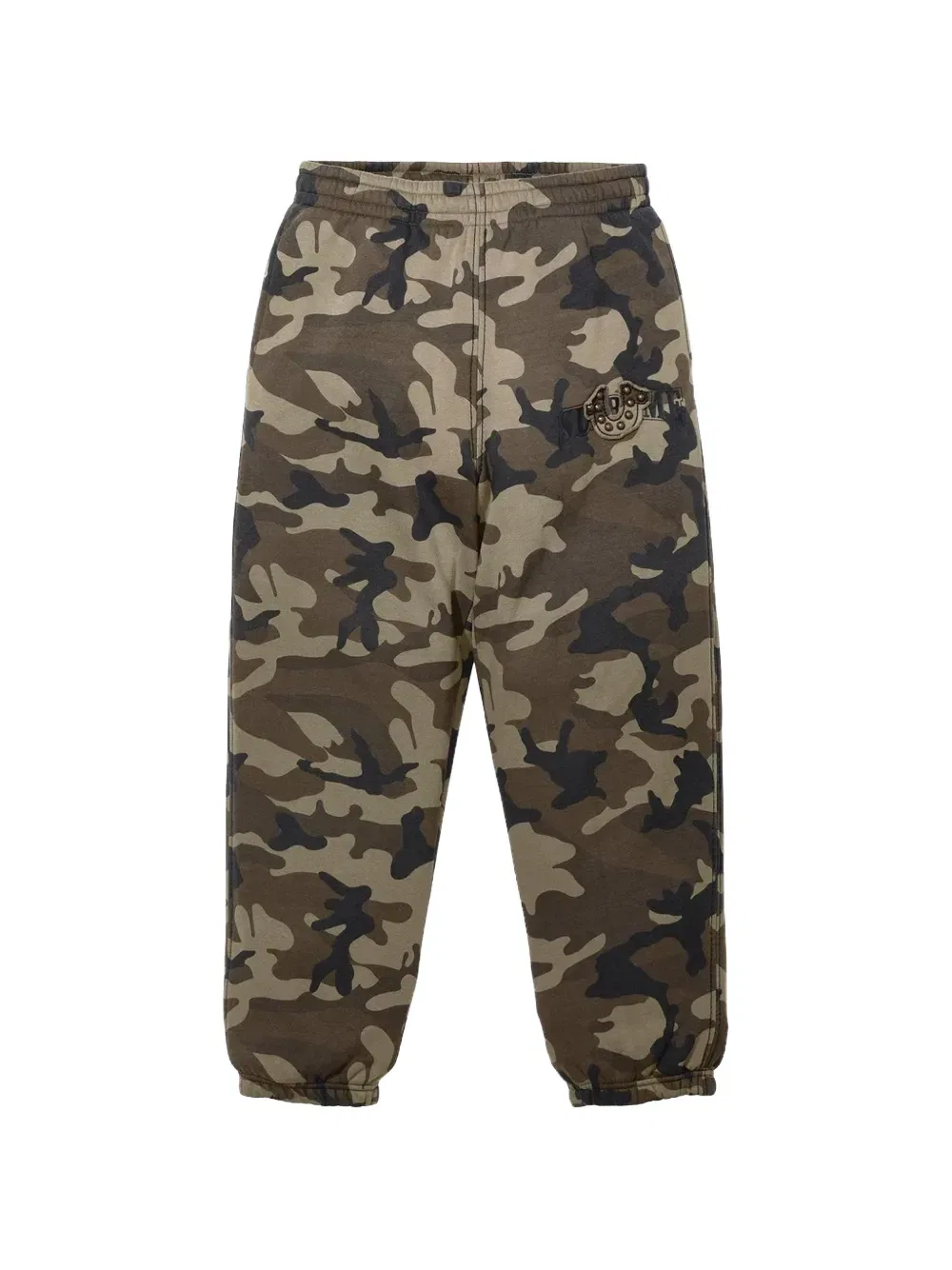 Камуфляжные спортивные штаны Supreme, коричневый