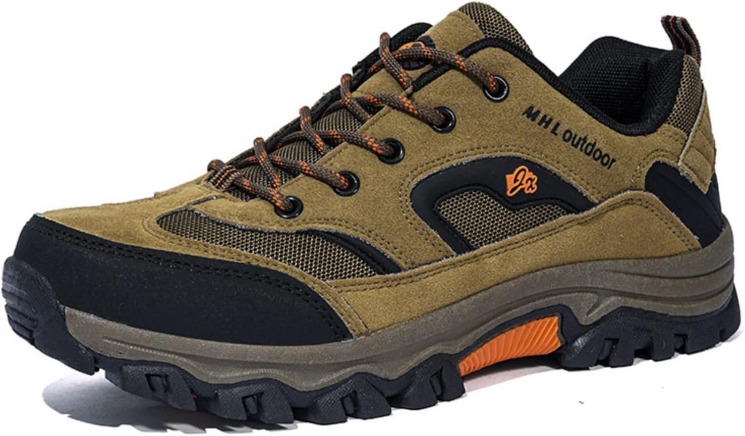 

Мужские треккинговые кроссовки оливкового цвета, прочная обувь для активного отдыха с противоскользящей подошвой, дышащие и поддерживающие, для кемпинга и походов по тропам Aokisx