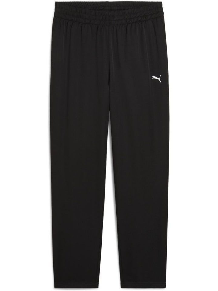 

Спортивные брюки "ESS Woven Pants op" черного цвета Puma