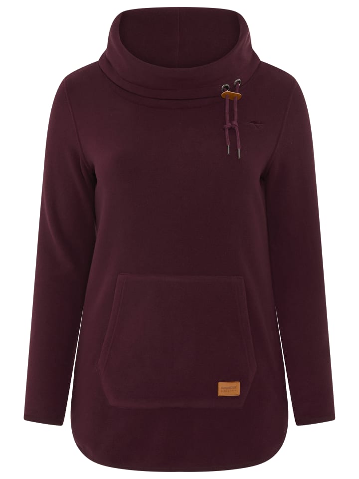 

Kangaroos пуловер из флиса цвета баклажана