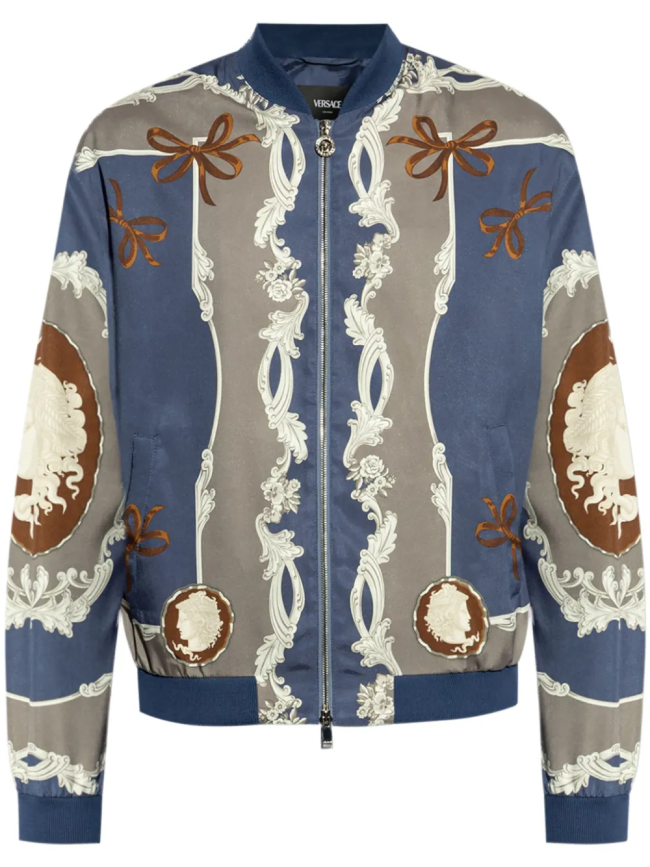 

Куртка-бомбер Versace Cameo, синий