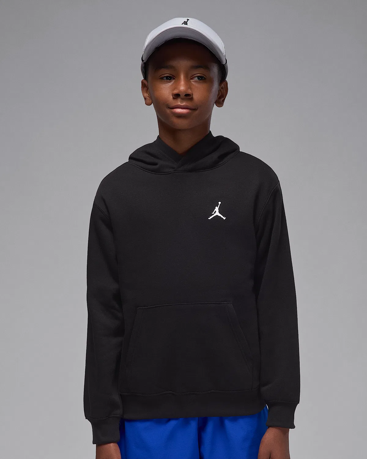 Детская толстовка Jordan Brooklyn Fleece, Black