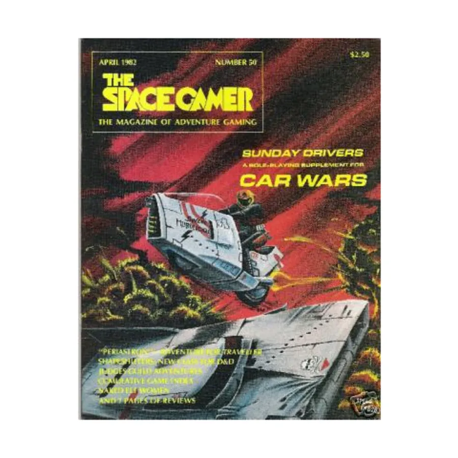 

Журнал #50 "Car Wars, Traveller Adventure - Periastron", Space Gamer Magazine (Various Publishers)