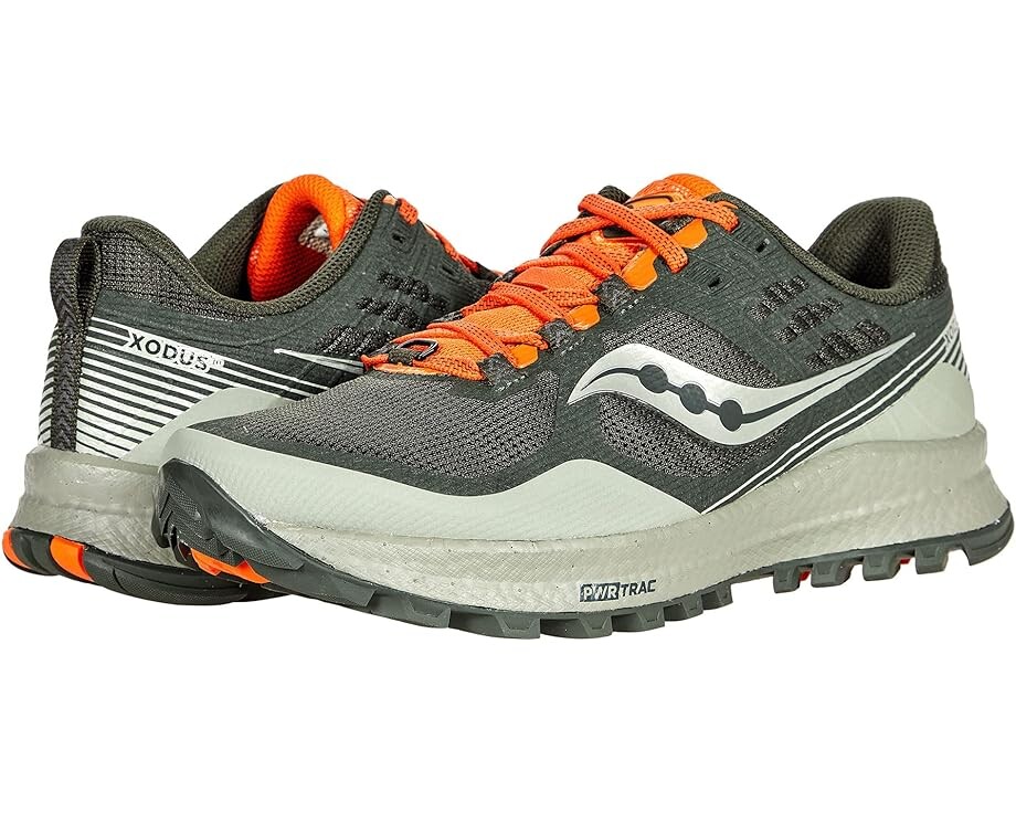 

Кроссовки Saucony Xodus 10, цвет Desert/Pine/Orange