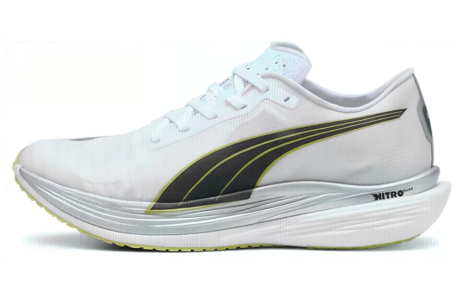 

Кроссовки Deviate Nitro Elite 2 'Fireglow' PUMA, белый/зеленый