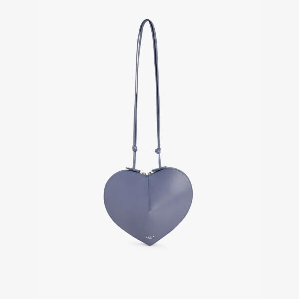 

Маленькая кожаная сумка через плечо Le coeur Alaia, синий