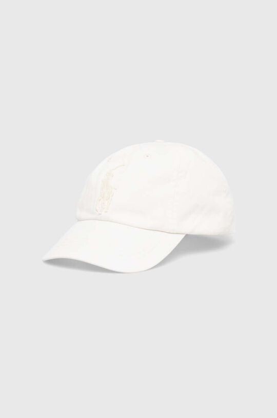 

Хлопковая бейсболка Polo Ralph Lauren, белый