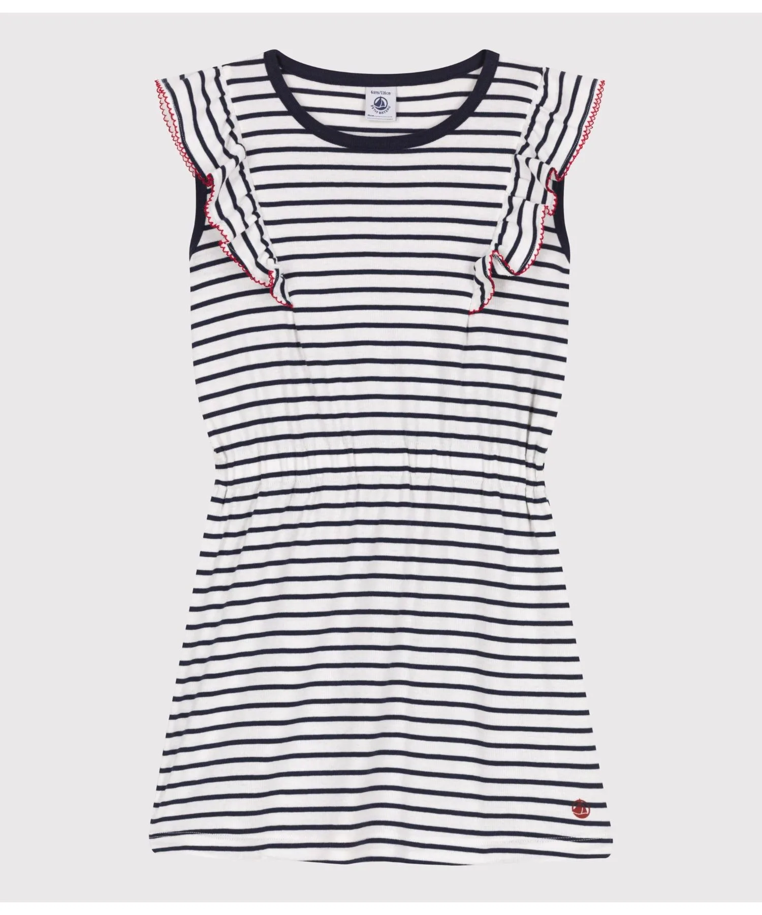 Детское платье PETIT BATEAU в полоску
