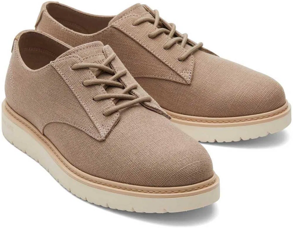 Мужские туфли TOMS Navi Travel Lite Oxford, Dune Heritage Canvas — фото 3
