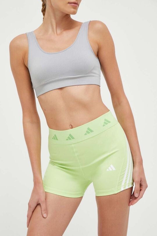 

Спортивные шорты Techfit Hyperglam adidas, зеленый