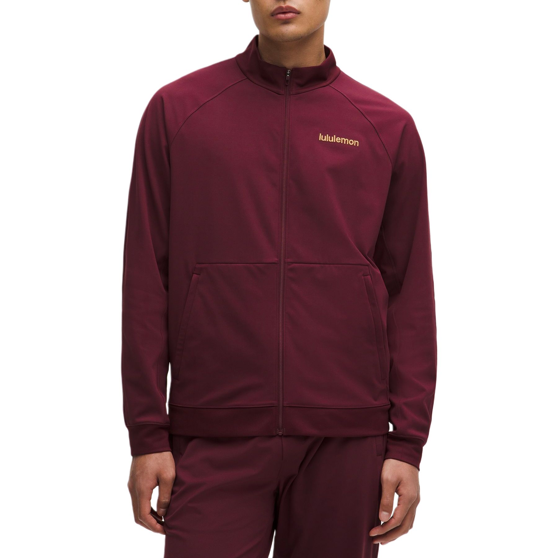 

Куртка Pace Breaker для мужчин Lululemon, burgundy красный/bbay