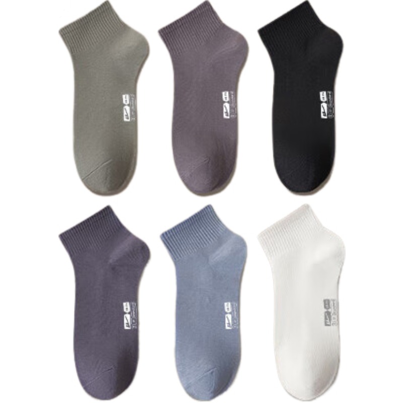 

Носки Unisex WARRIOR, 6 pack[черный+белый+темно-серый+темно-зеленый+темно-синий+светло-синий]