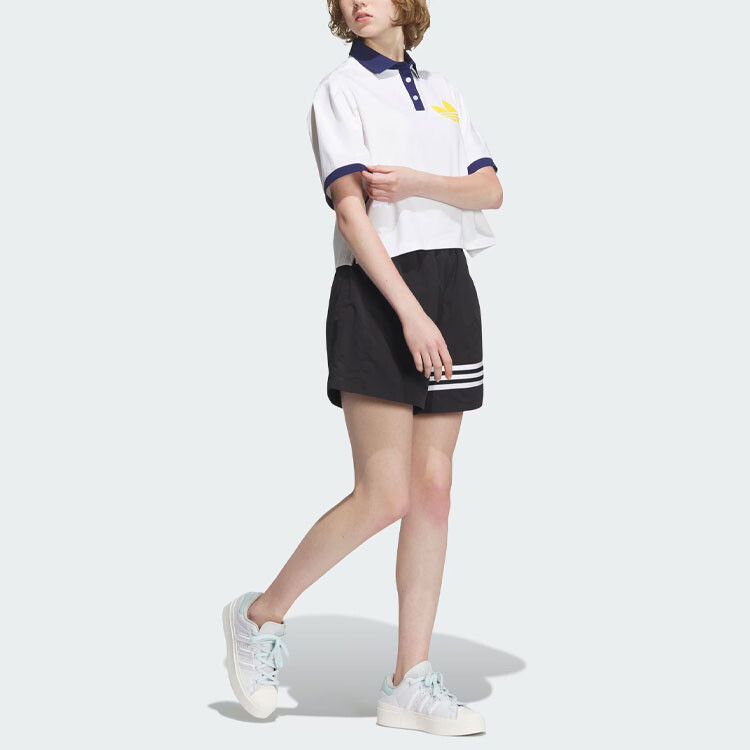 Рубашка поло VARCT женская белая Adidas Originals — фото 4