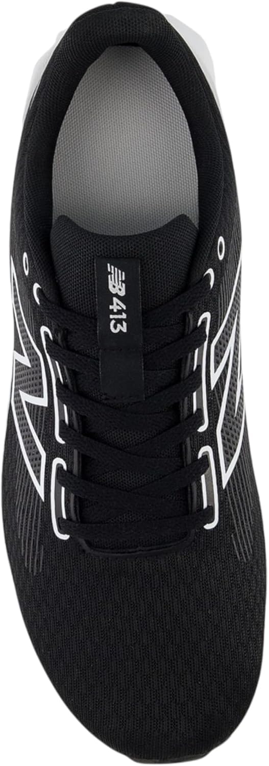 Мужские прогулочные и походные кроссовки New Balance, белый/черный — фото 4