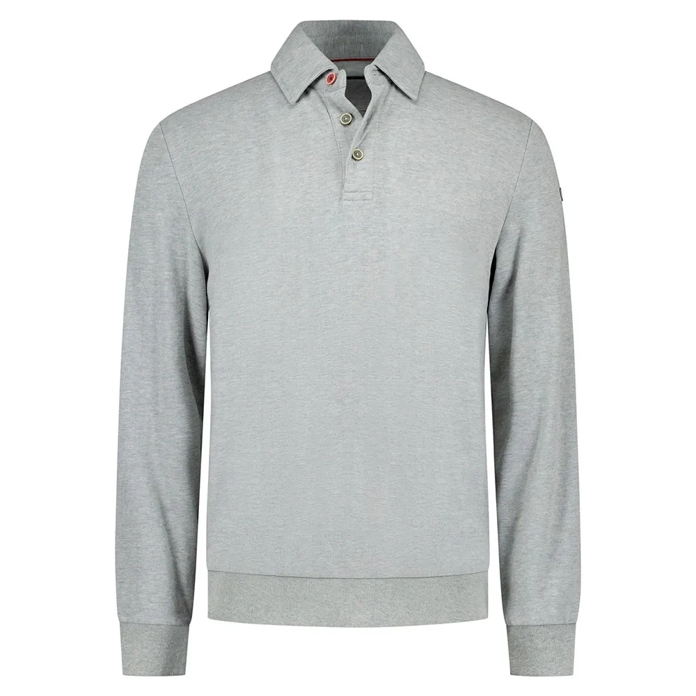 

Поло с длинным рукавом Nza New Zealand 25HN202, серый