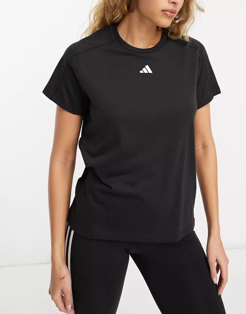 Черная футболка adidas Training Train Essentials adidas performance