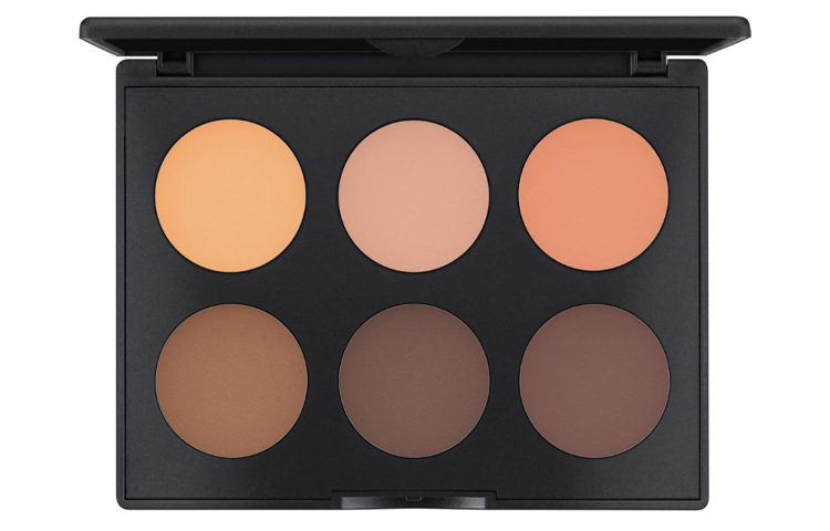 

Палитра корректора и хайлайтера Fix Six Color для естественного маскирования и коррекции тона кожи, подходит для всех типов кожи MAC