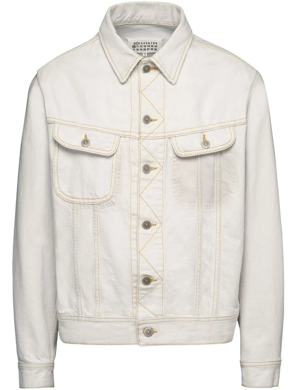 

Джинсовая куртка Selvedge MAISON MARGIELA, нейтральный