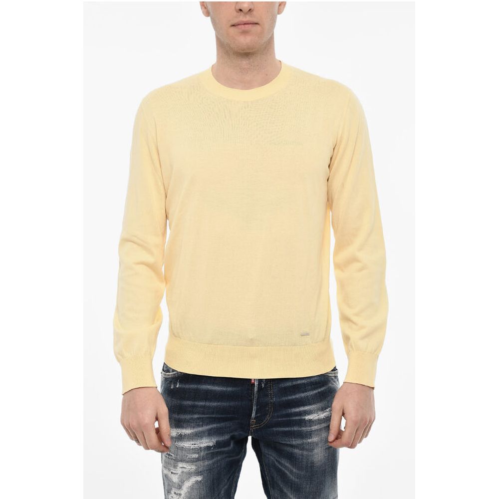 

Желтый хлопковый свитер Dsquared2, Yellow