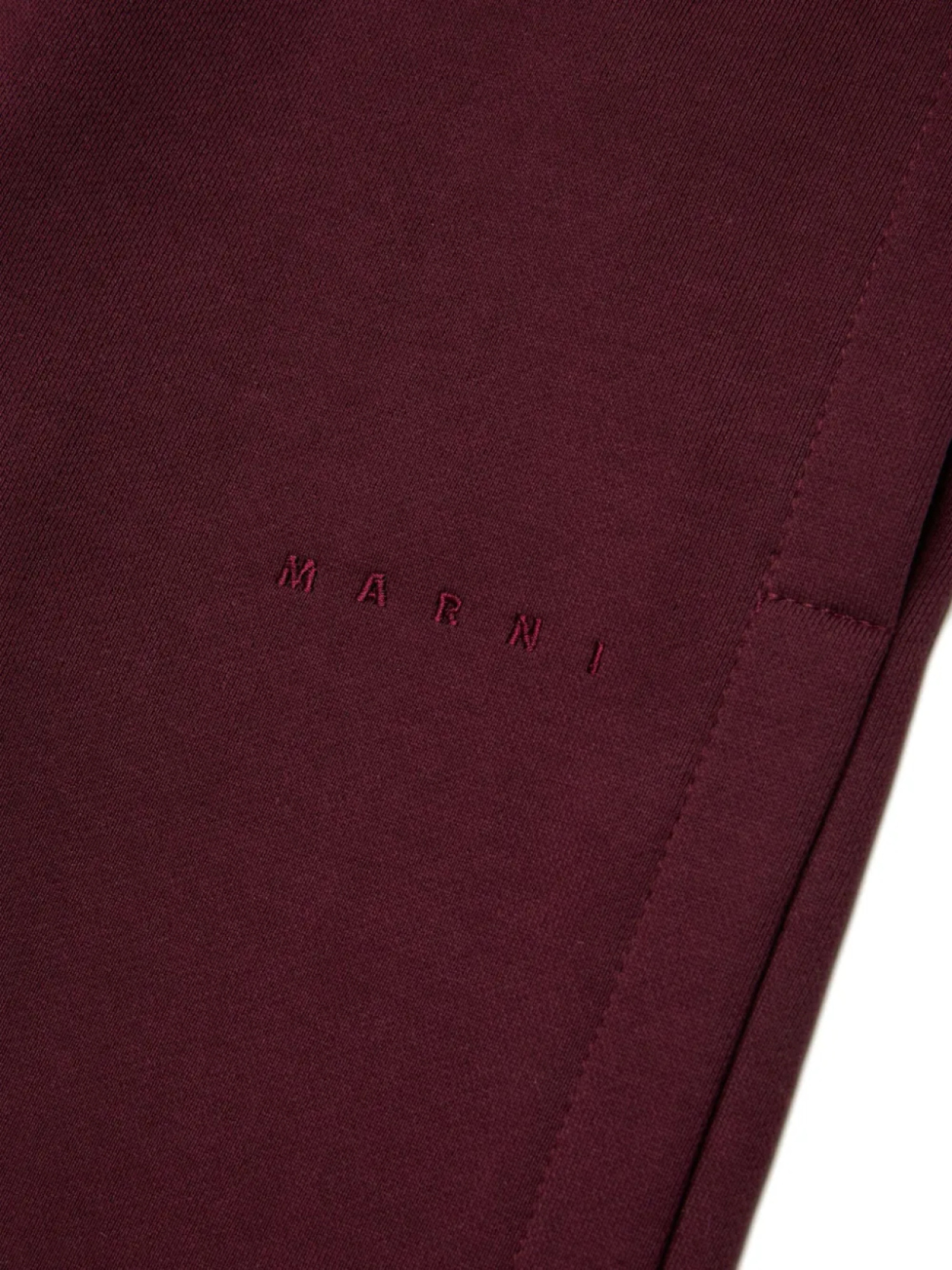 Широкие брюки Marni Kids, красный — фото 4