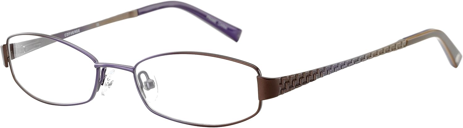 

Converse Bedlam легкие и удобные металлические дизайнерские очки для чтения в цвете brown-purple +3.25