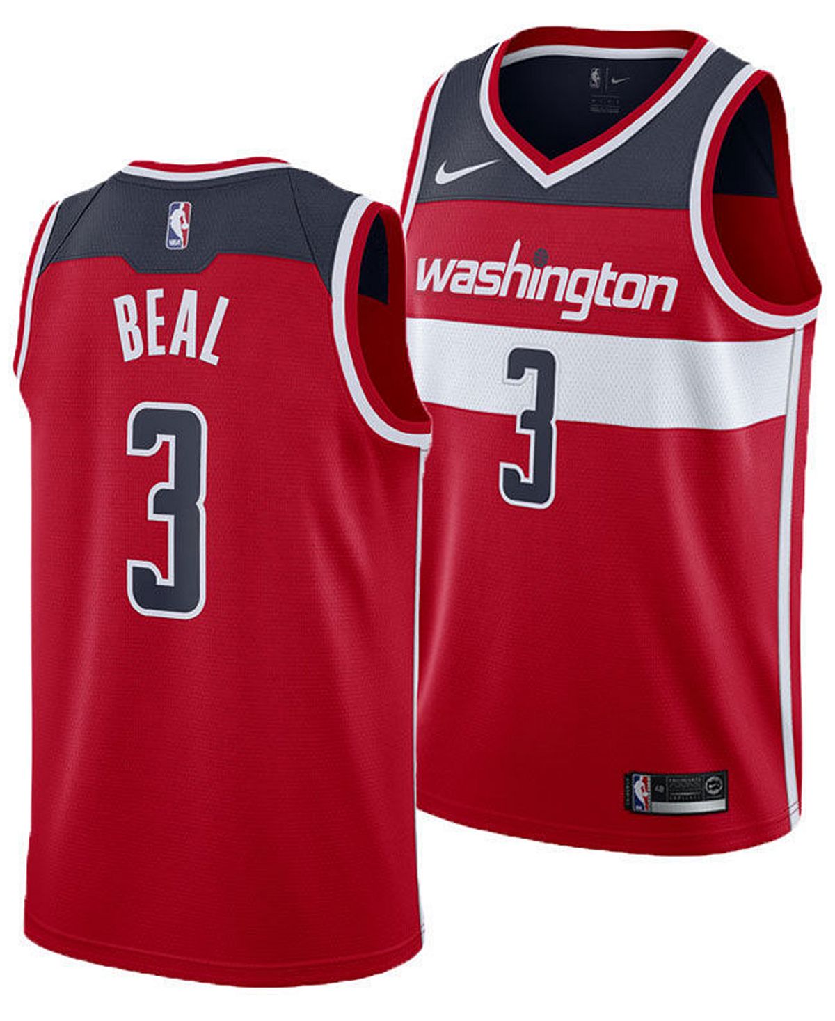 

Джерси Брэдли Била Washington Wizards Icon Swingman, Big Boys (8-20) Nike