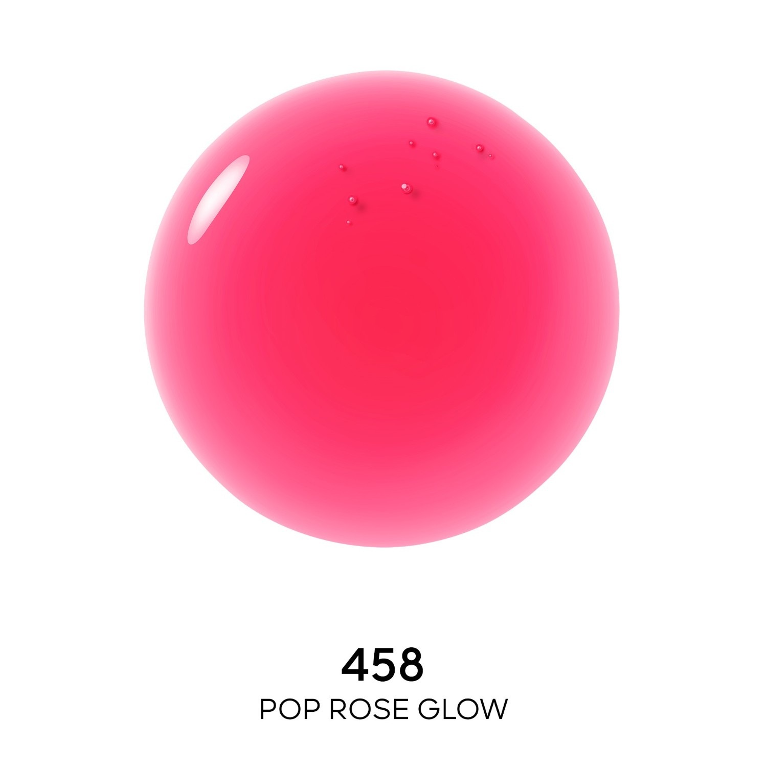 Бальзам для губ Guerlain — Масло для губ kk 24 bee glow lip oil , 458 pop rose glow, объем, 9.5 мл — фото 2